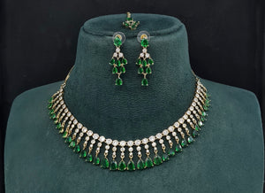 Cz Necklace 10258