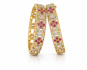 Kundan Bangles 10603