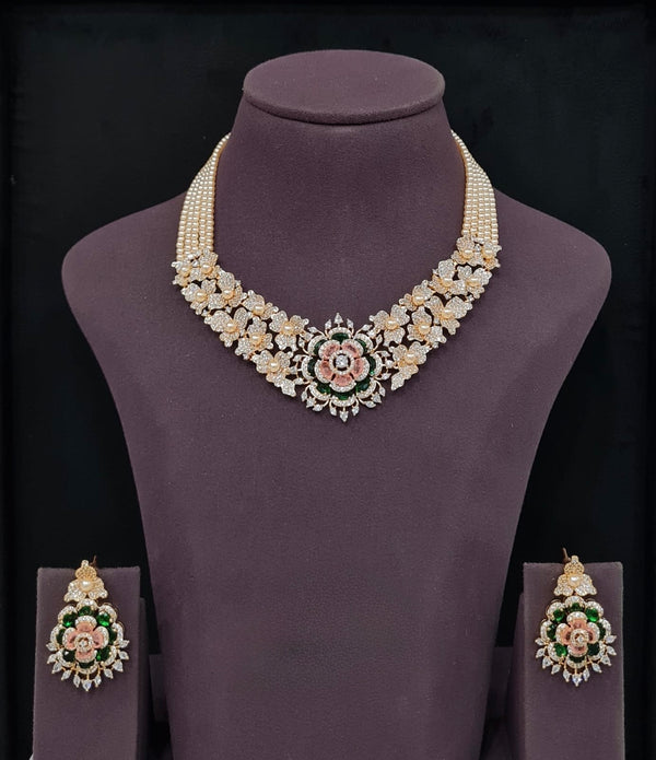 Cz Necklace 10956