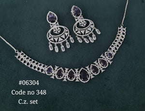 Cz Necklace 06304