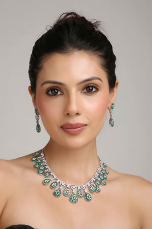 Cz Necklace 07586