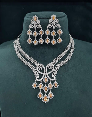 Cz Necklace 07509