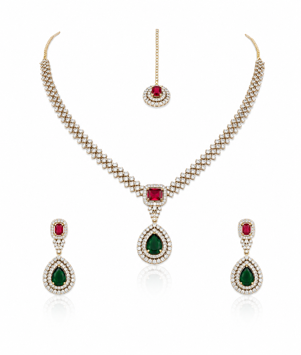 Cz Necklace 11342