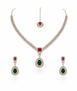 Cz Necklace 11342