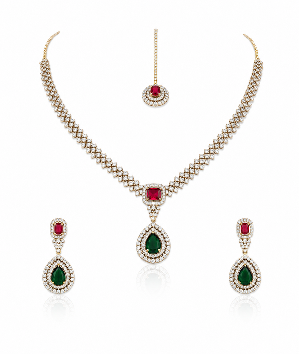 Cz Necklace 11342