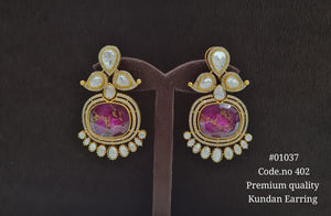kundan earrings 01037