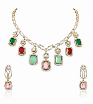 Cz Necklace 11228