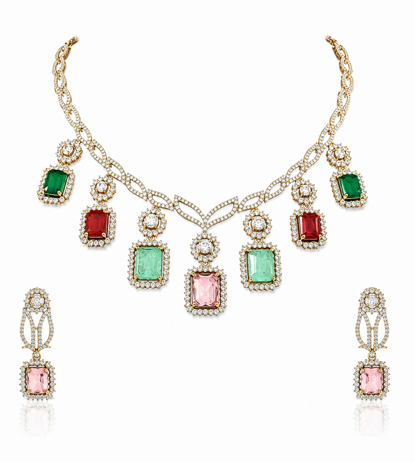 Cz Necklace 11228