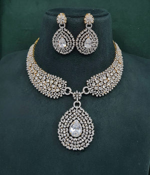 Cz Necklace 10099