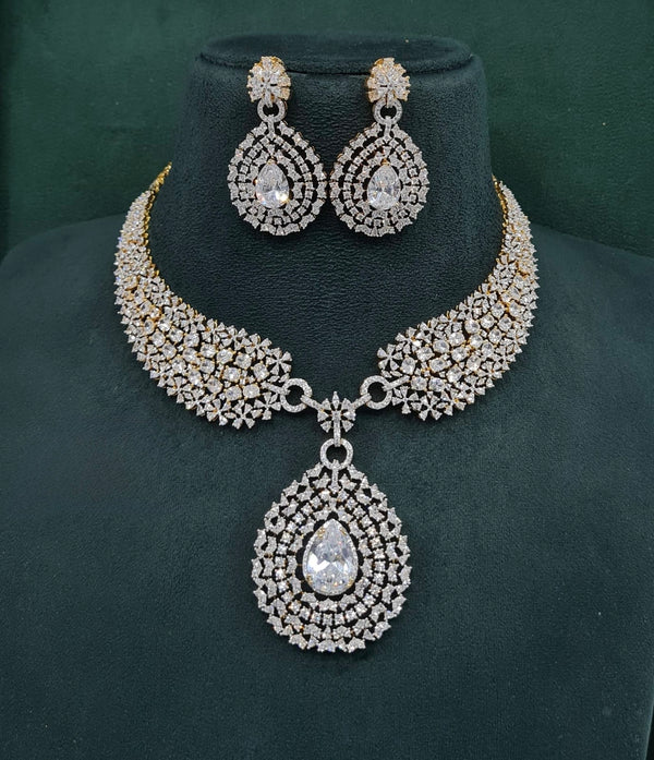 Cz Necklace 10099