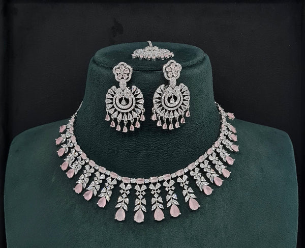 Cz Necklace 10256