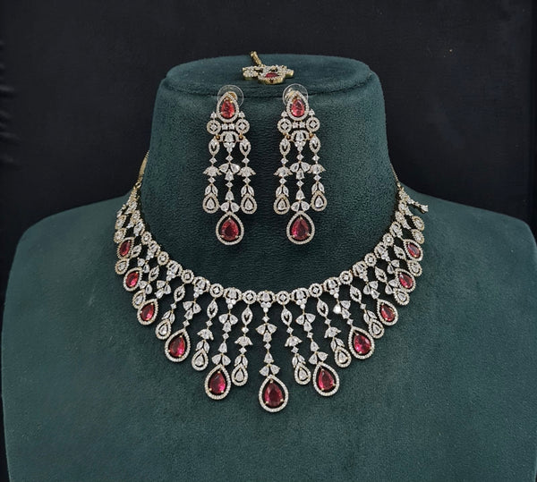 Cz Necklace 10259