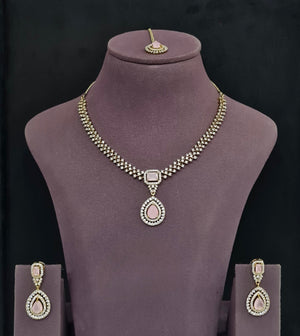Cz Necklace 11342