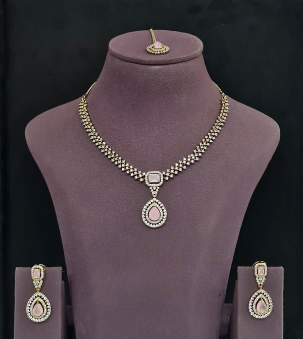 Cz Necklace 11342