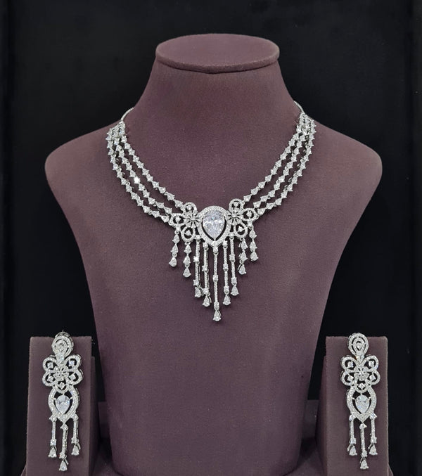 Cz Necklace 11410