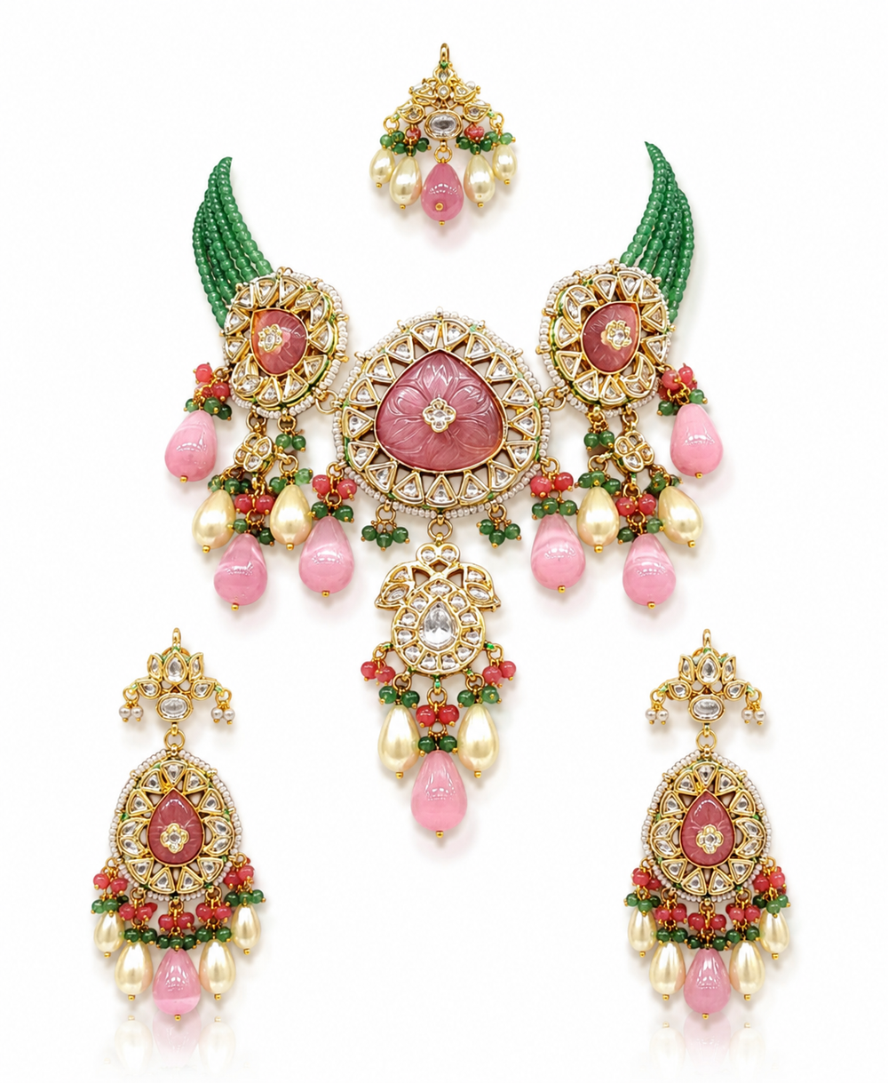 Meenakari Necklace 10707