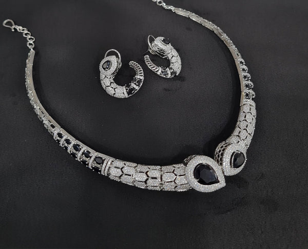 Cz Collar Necklace 09483