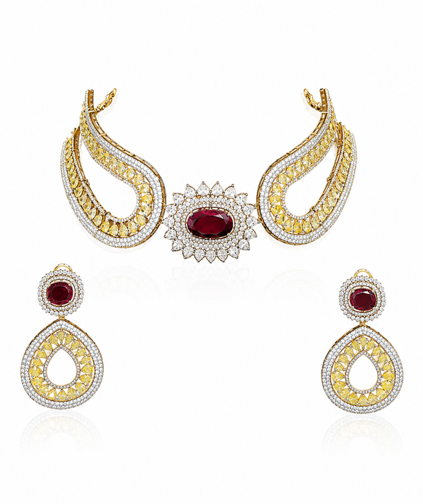 Cz Necklace 11115