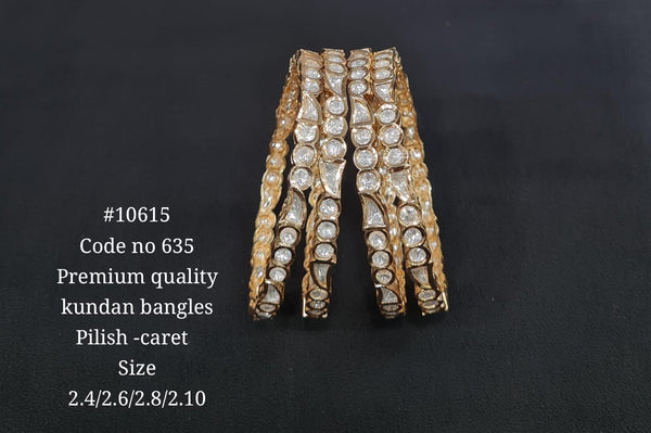 Kundan Bangles 10615