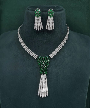 Cz Necklace 10105