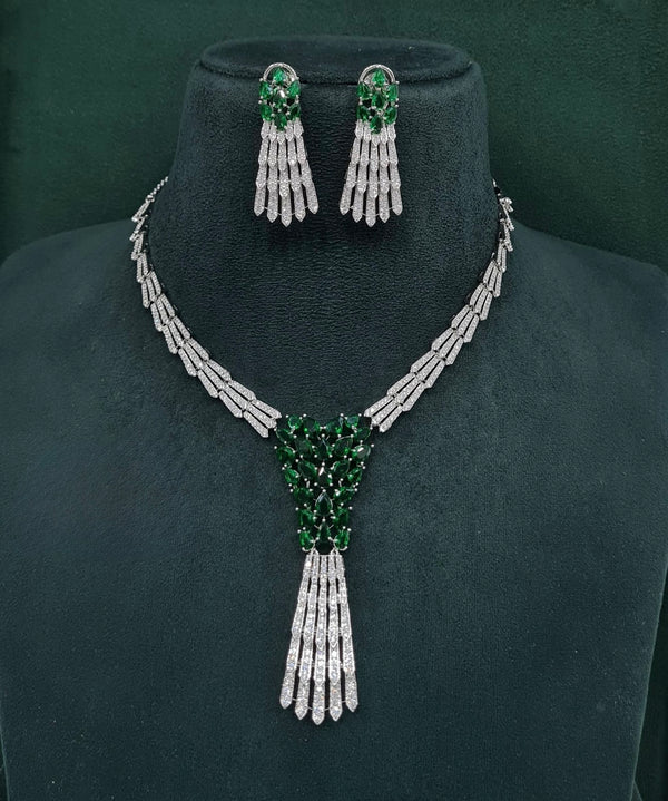 Cz Necklace 10105