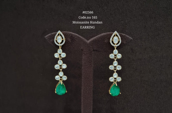 Kundan earrings 02566