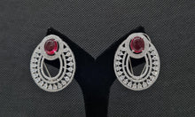 Load image into Gallery viewer, American diamond earrings (1)