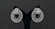 Load image into Gallery viewer, American diamond earrings (1)