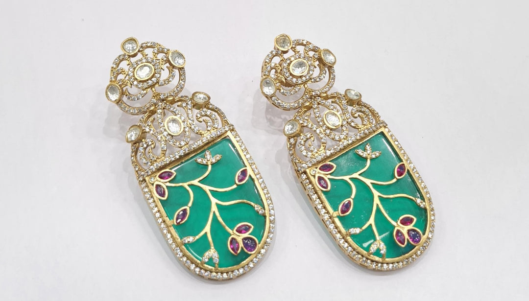 Kundan earings