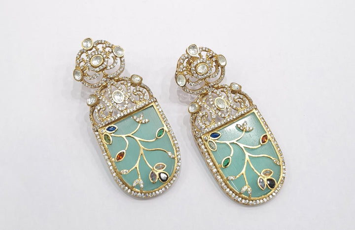 Kundan earings