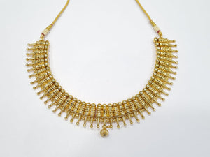 Antique Gold Plated Necklace Set