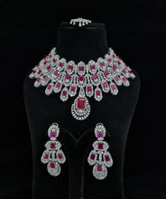 Load image into Gallery viewer, Exclusive Kiara Advani American Diamond Necklace Set