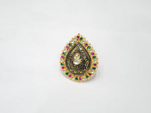 Pachi Kundan finger ring (5)