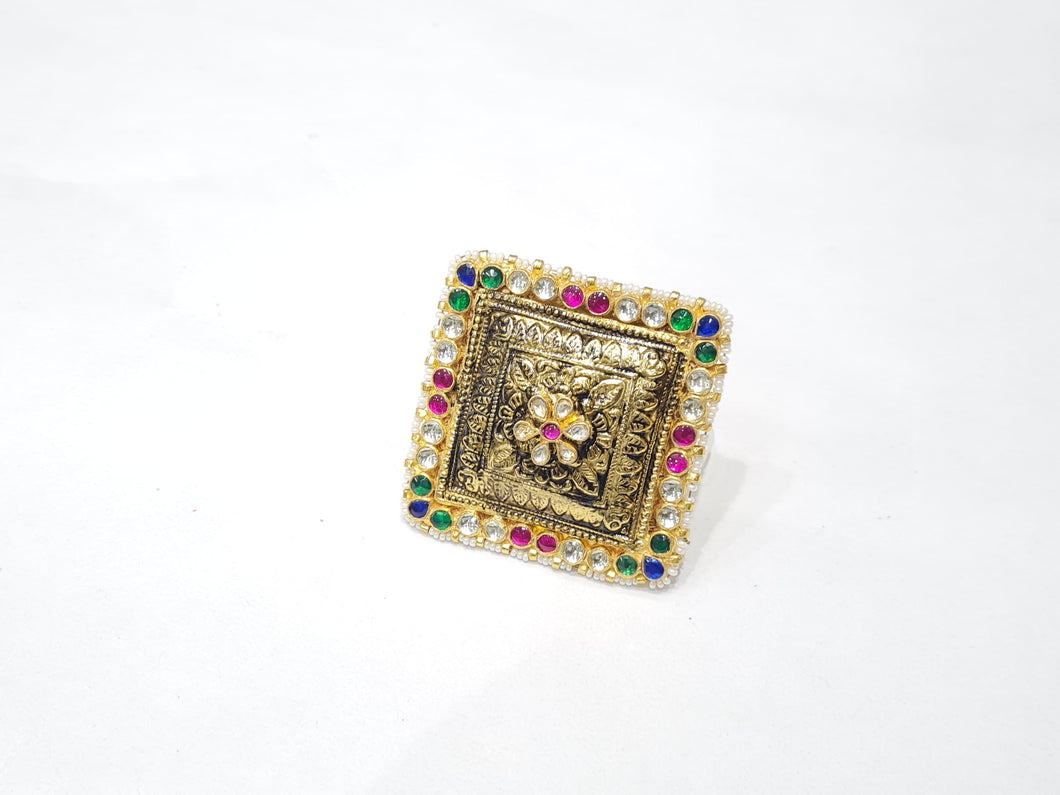 Pachi Kundan finger ring (12)