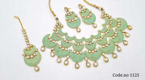 Kundan necklace Set (14)