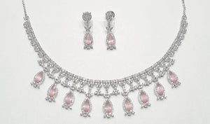 American diamond necklace set (1)