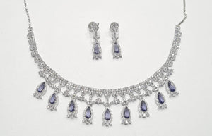 American diamond necklace set (1)