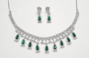 American diamond necklace set (1)