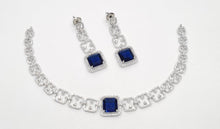 Load image into Gallery viewer, American diamond necklace set (3).