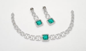 American diamond necklace set (3).