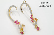 Load image into Gallery viewer, American Diamond ear cuff (8)