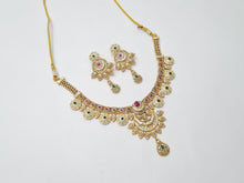 Load image into Gallery viewer, Rajwadi polish necklace set (2)