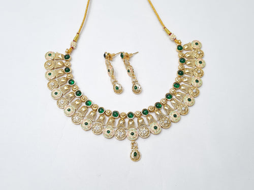 Rajwadi polish necklace set (3)