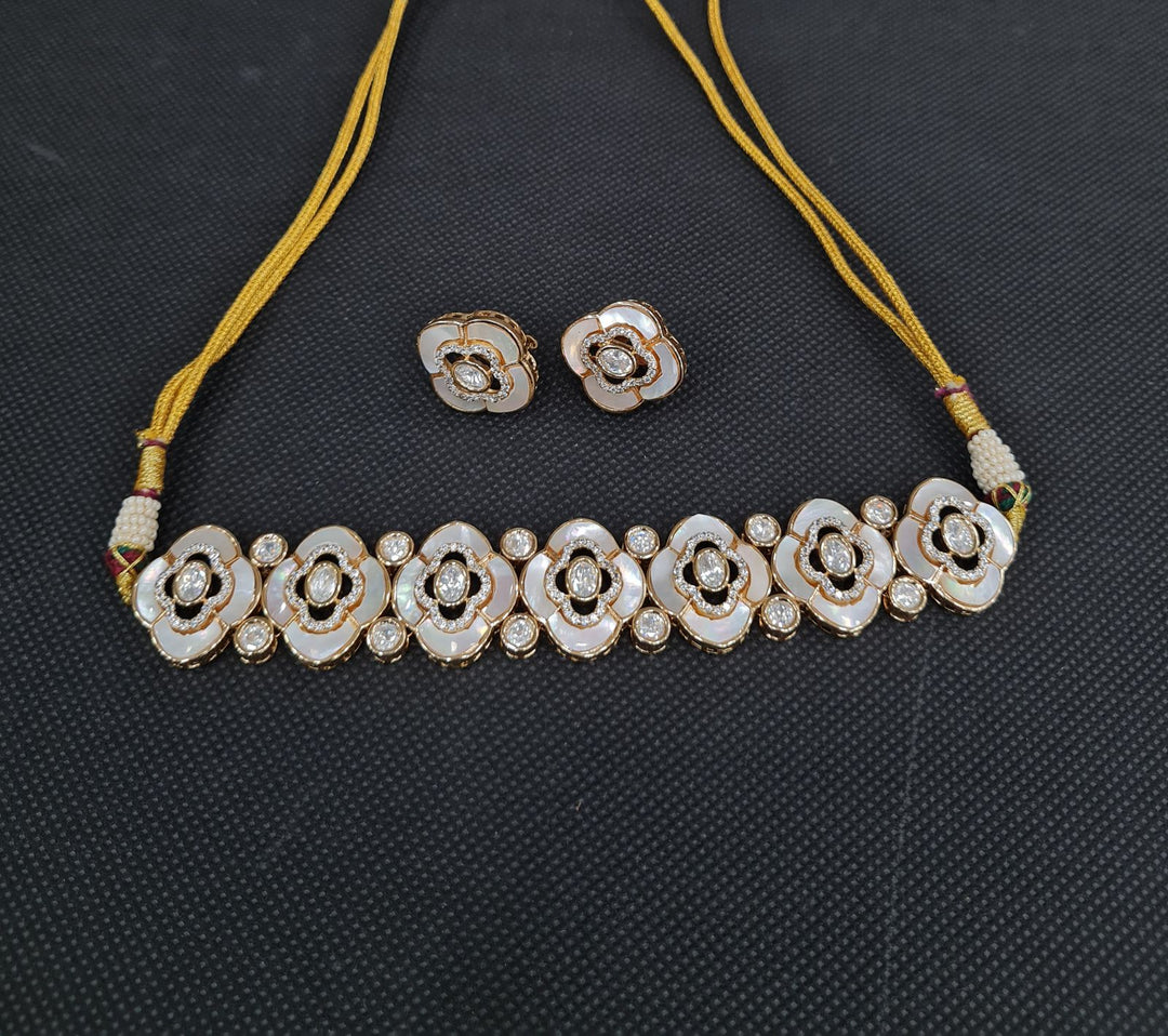 Kundan MOP choker set (1)