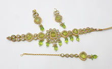 Load image into Gallery viewer, Brass Kundan Necklace Set (2)