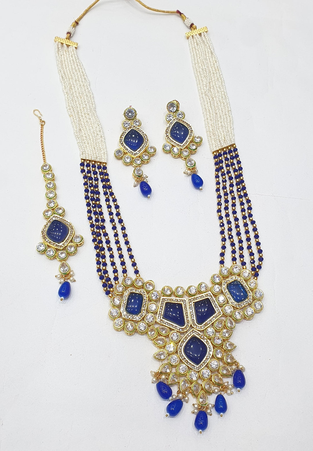 Brass Kundan Long Set (11)