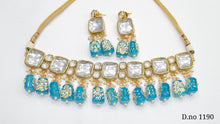 Load image into Gallery viewer, Kundan Necklace Set (3)