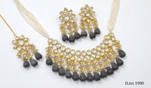 Load image into Gallery viewer, Kundan Necklace Set (6)