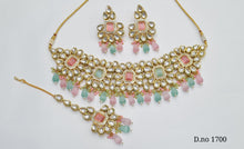 Load image into Gallery viewer, Kundan Necklace Set (8)