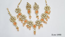 Load image into Gallery viewer, Kundan Necklace Set (9)